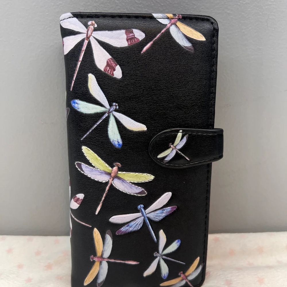 Woman’s Wallet Large : Dragonflies